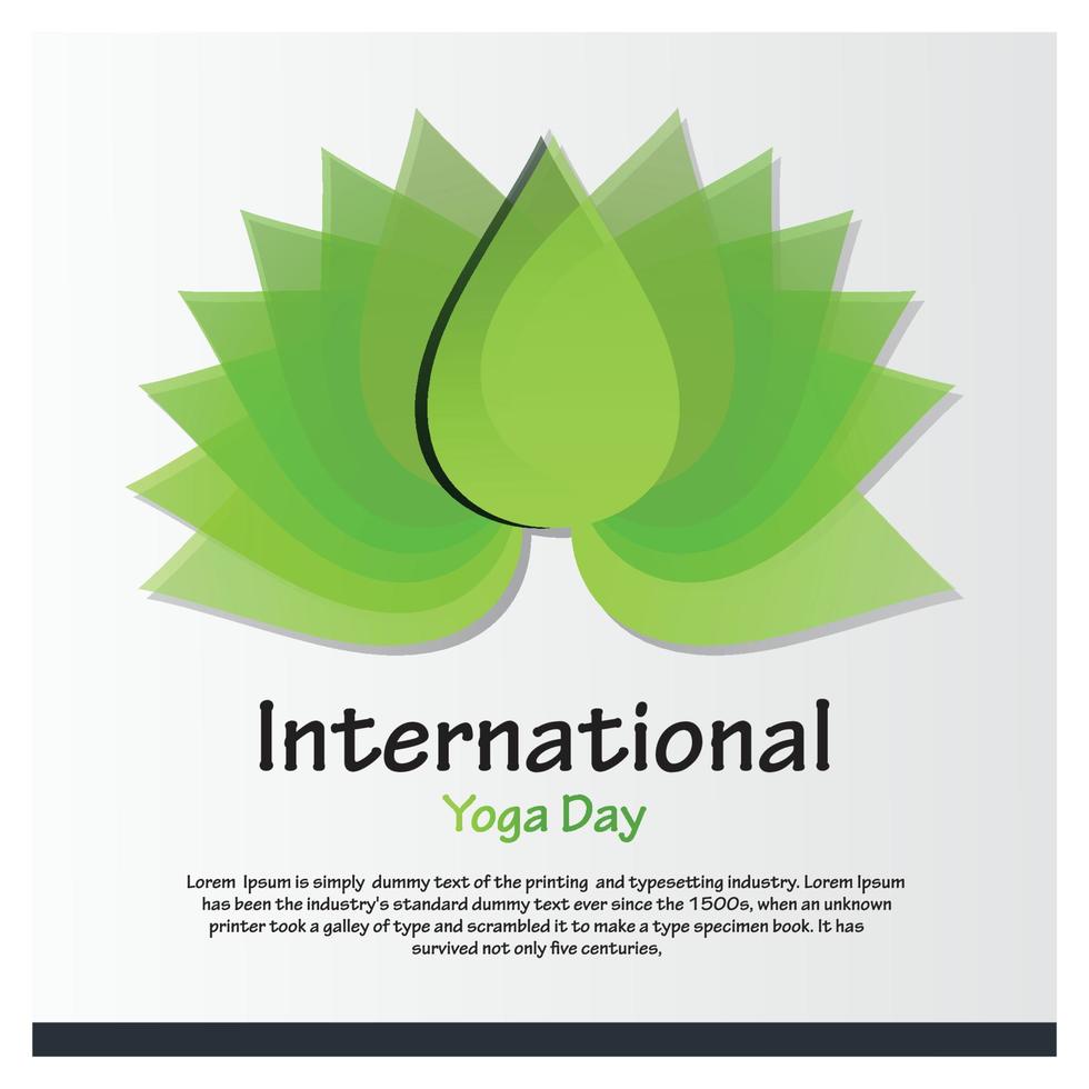 hand getrokken internationale dag van yoga illustratie gratis vector