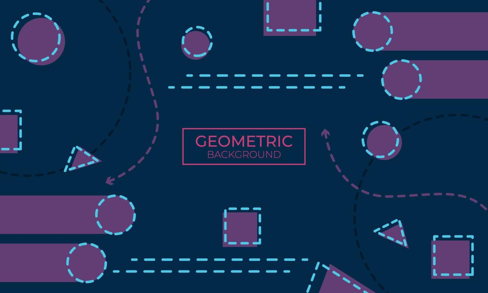 geometrisch achtergrondontwerp vector