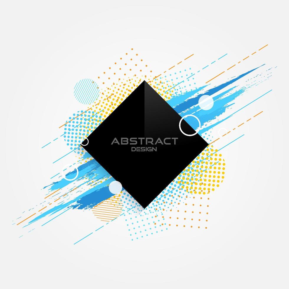 abstracte banner grunge ontwerp. vector