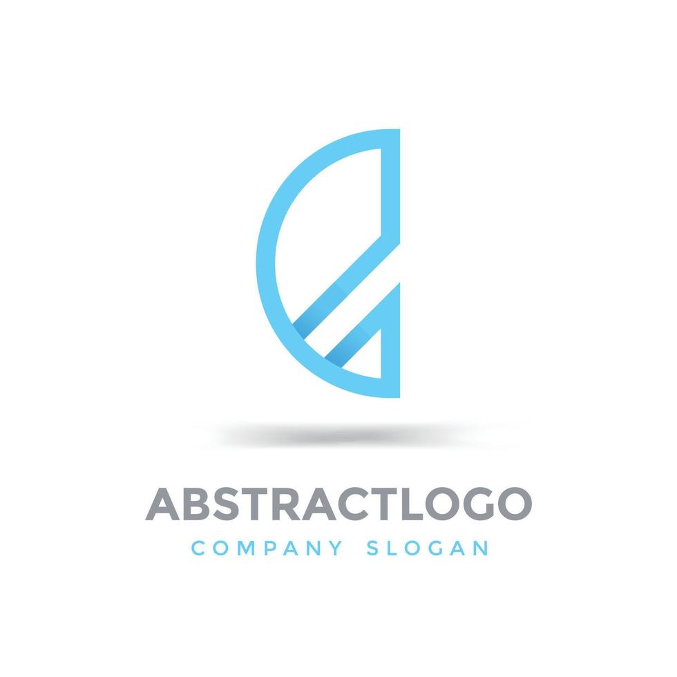 abstracte e letter logo pictogram symbool vector