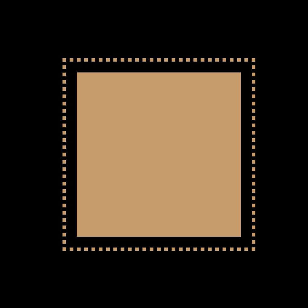boho minimalistisch beige gouden symbool silhouet. boho poster afdruksjabloon. boho grafisch element pictogram patroon achtergrond vector