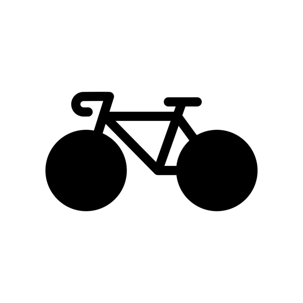 illustratie vectorafbeelding van fiets icon vector