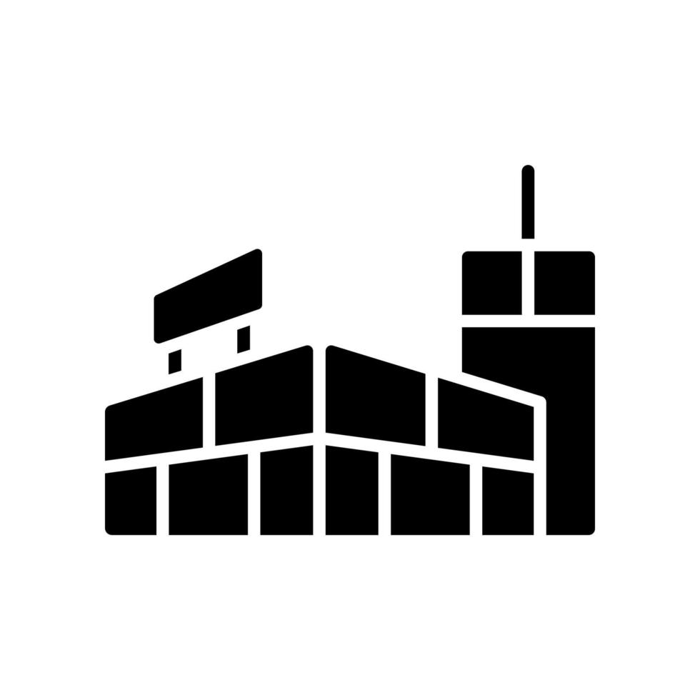 illustratie vectorafbeelding van winkelcentrum gebouw icon vector