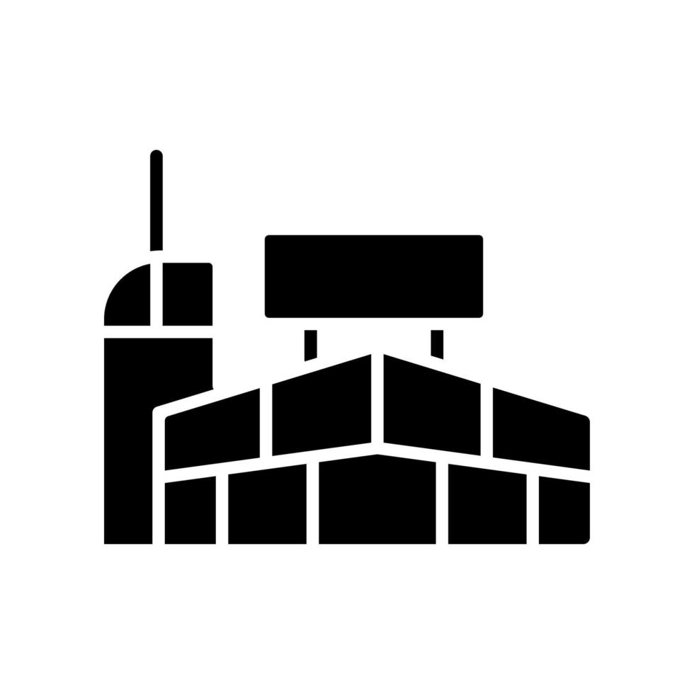 illustratie vectorafbeelding van winkelcentrum gebouw icon vector