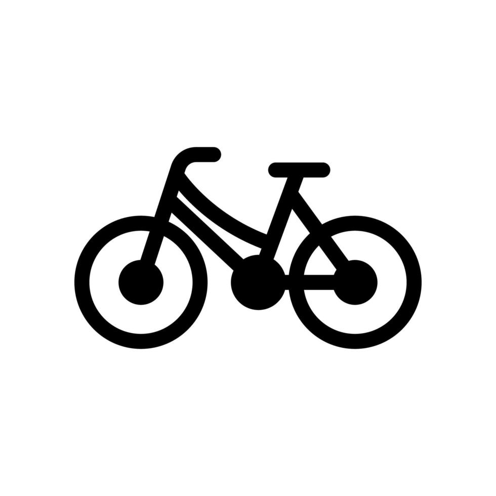 illustratie vectorafbeelding van fiets icon vector