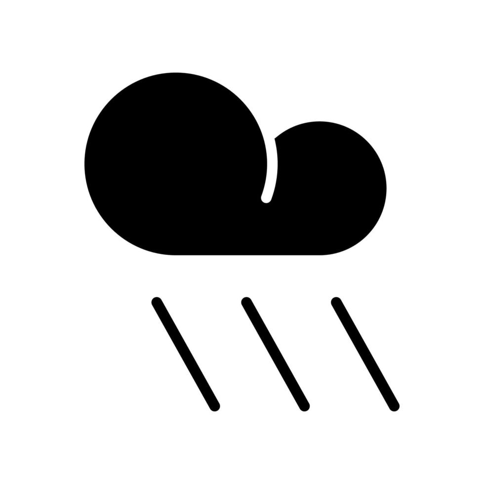 illustratie vectorafbeelding van regen icon vector