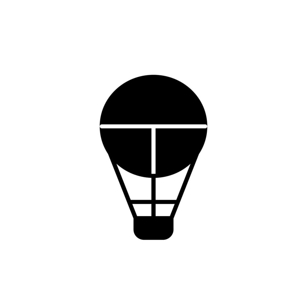 illustratie vectorafbeelding van luchtballon icon vector