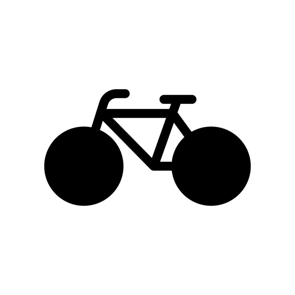 illustratie vectorafbeelding van fiets icon vector