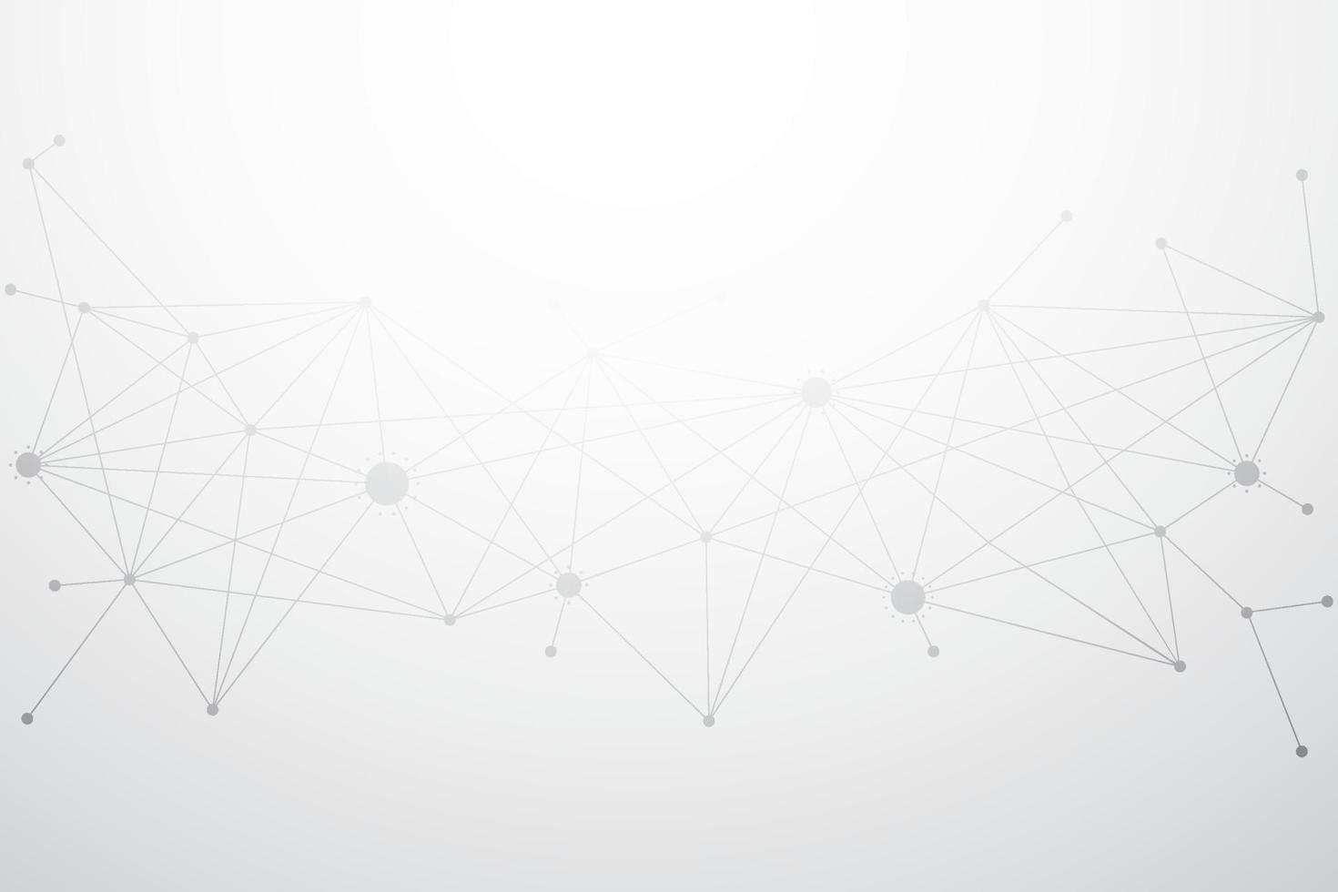 abstracte netwerkverbinding technische achtergrond. vector illustratie