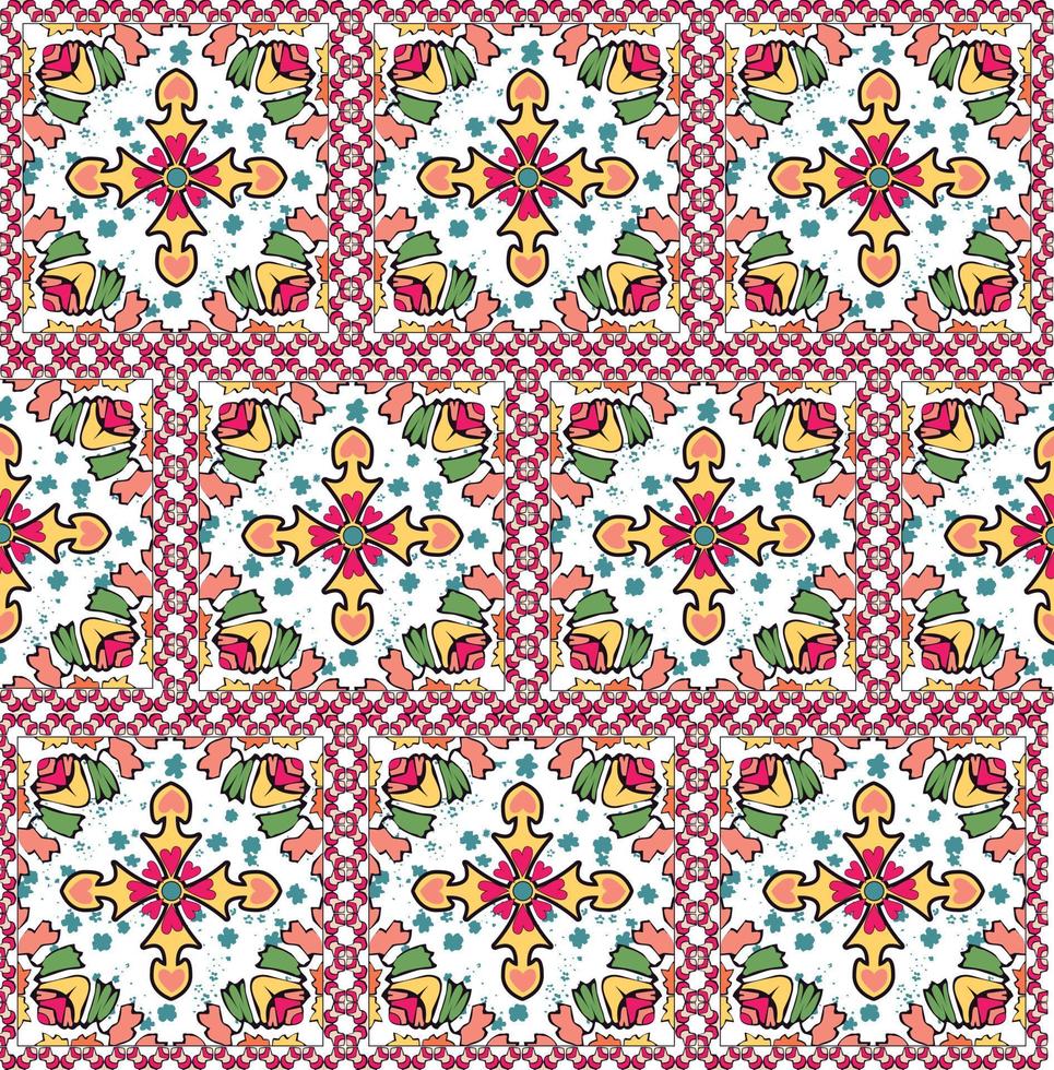 hand getekend Ottomaanse ontwerppatroon. vintage decoratieve elementen. perfect voor afdrukken op stof of papier. vector