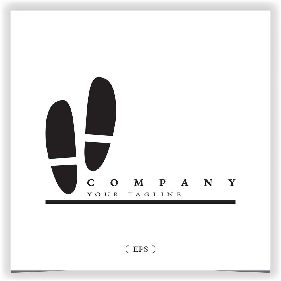 retail schoenen logo premium elegante sjabloon vector eps 10