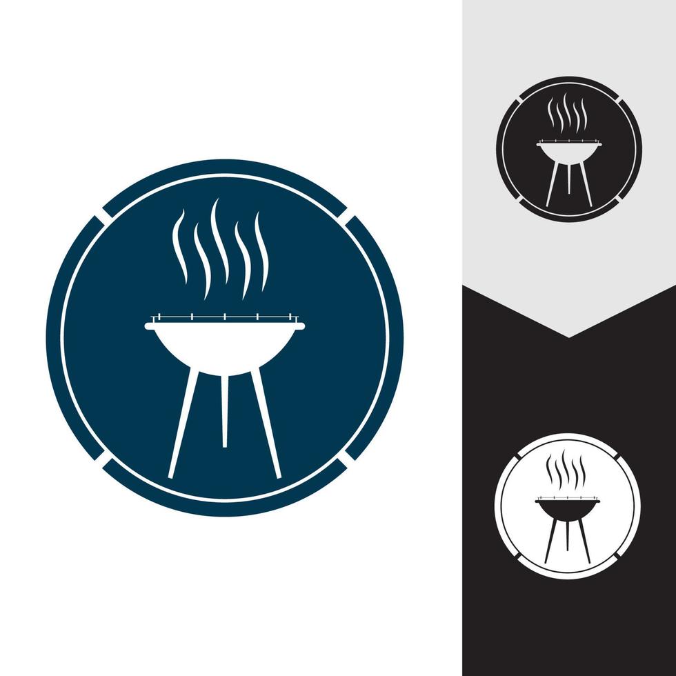 barbecue pictogram vectorillustratie vector