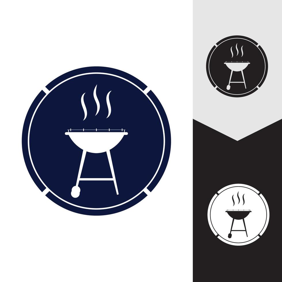 barbecue pictogram vectorillustratie vector