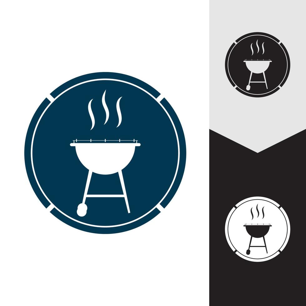 barbecue pictogram vectorillustratie vector