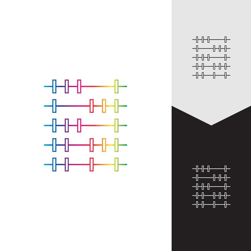 telraam pictogram vector achtergrond