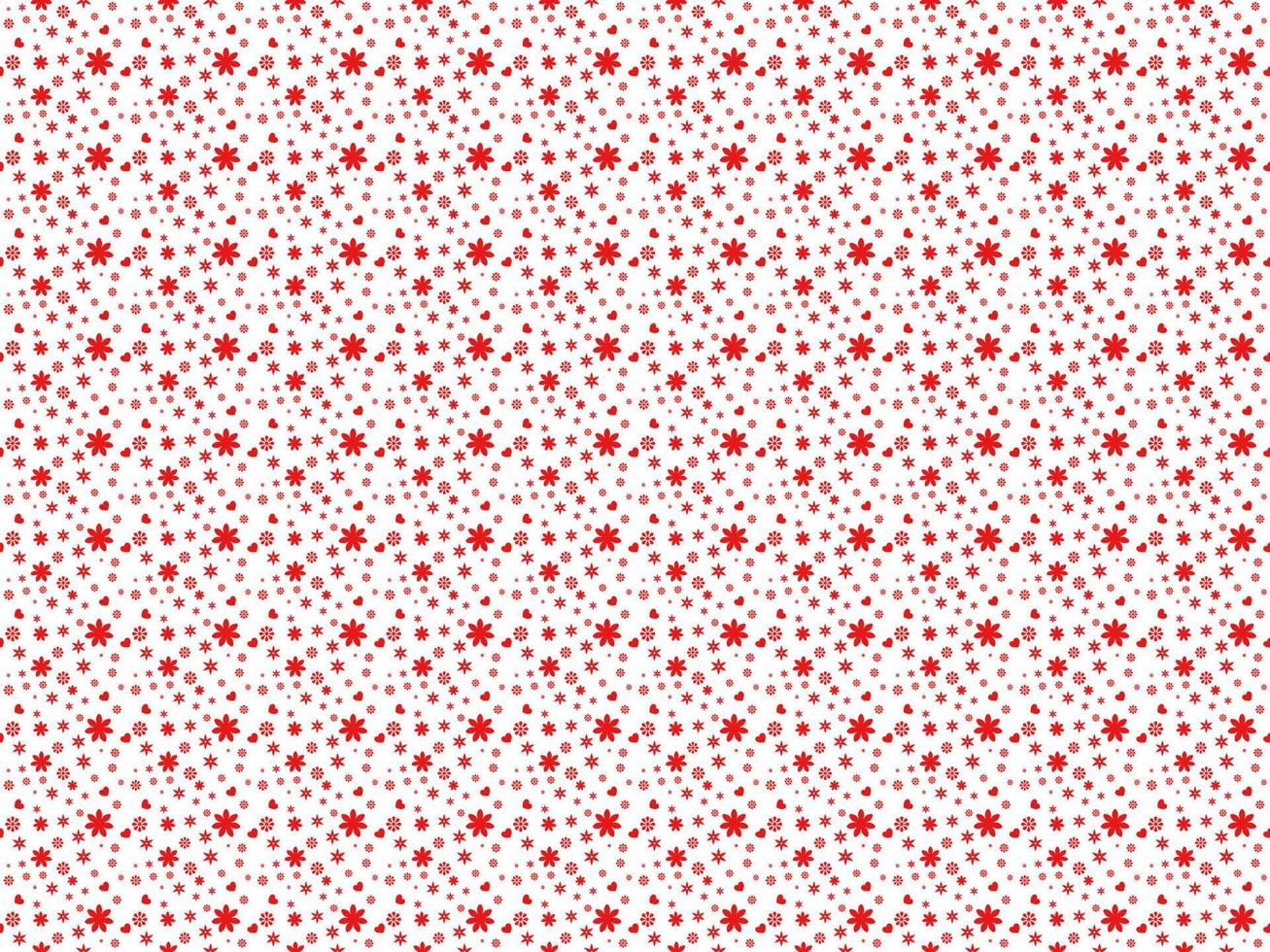 rood geometrisch naadloos patroon op witte achtergrond vector