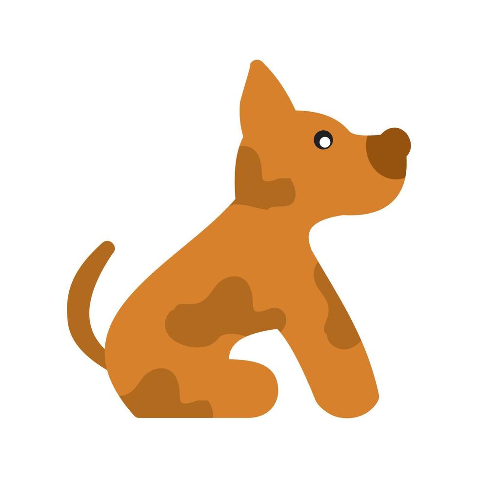 hond lijn icoon vector