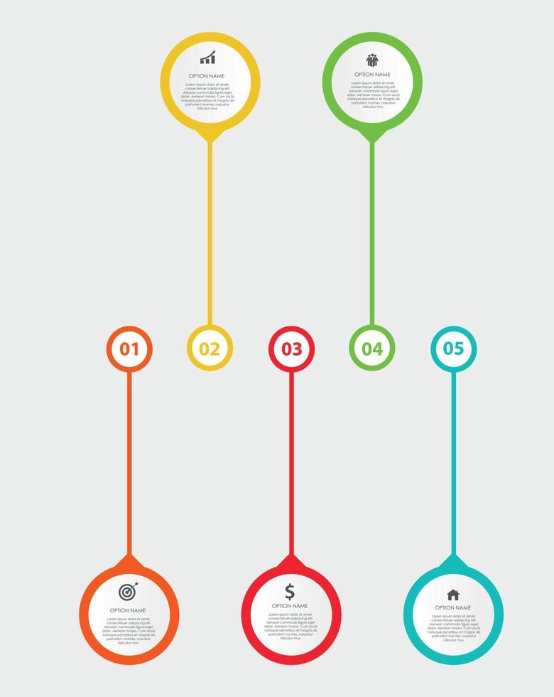 infographic ontwerpelementen voor uw zakelijke vectorillustratie. vector