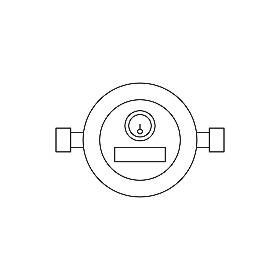 watermeter vector voor website symbool pictogram presentatie