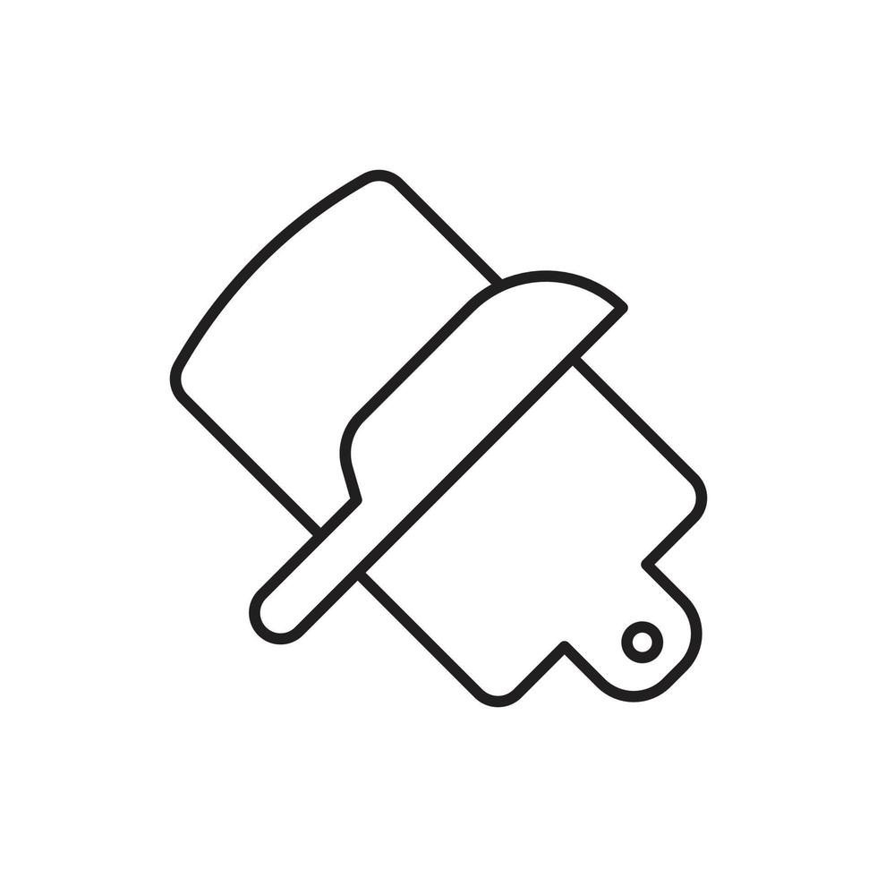 snijplank vector voor website symbool pictogram presentatie