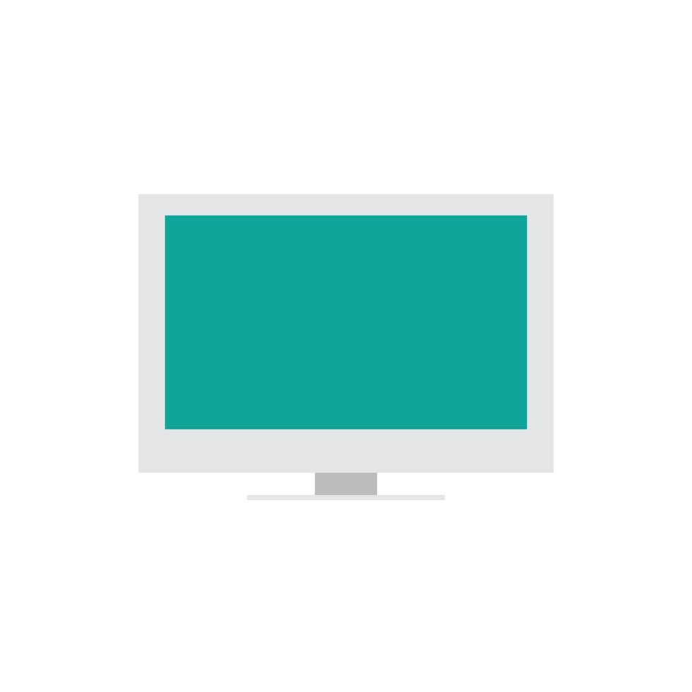 monitor icoon vector voor website symbool presentatie