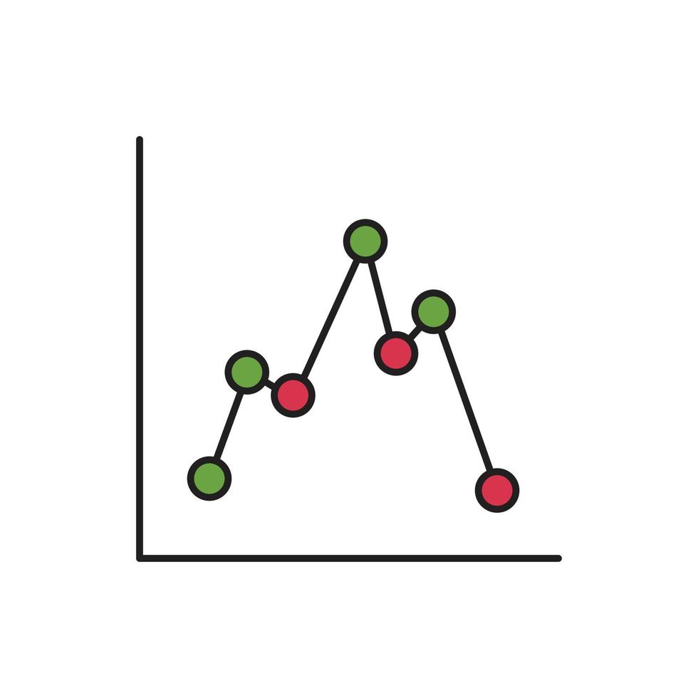 grafiek vector voor website symbool pictogram presentatie