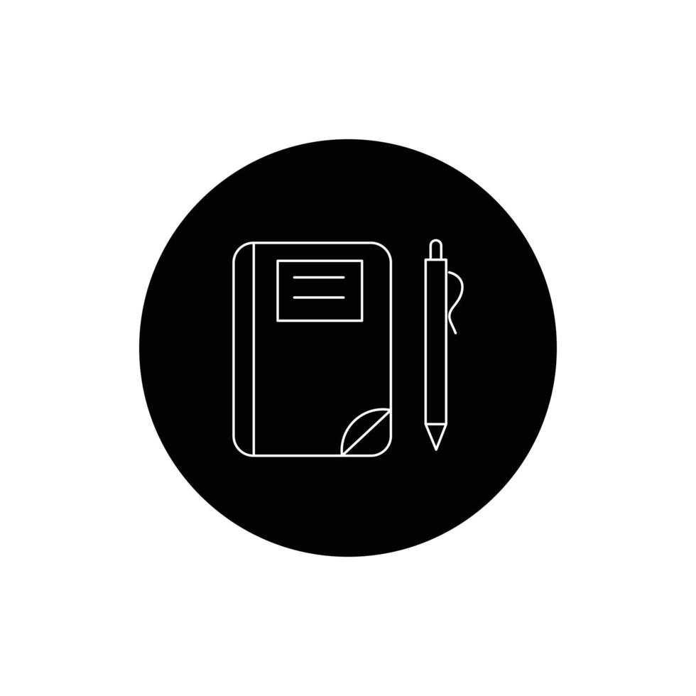 notebook vector voor website symbool pictogram presentatie