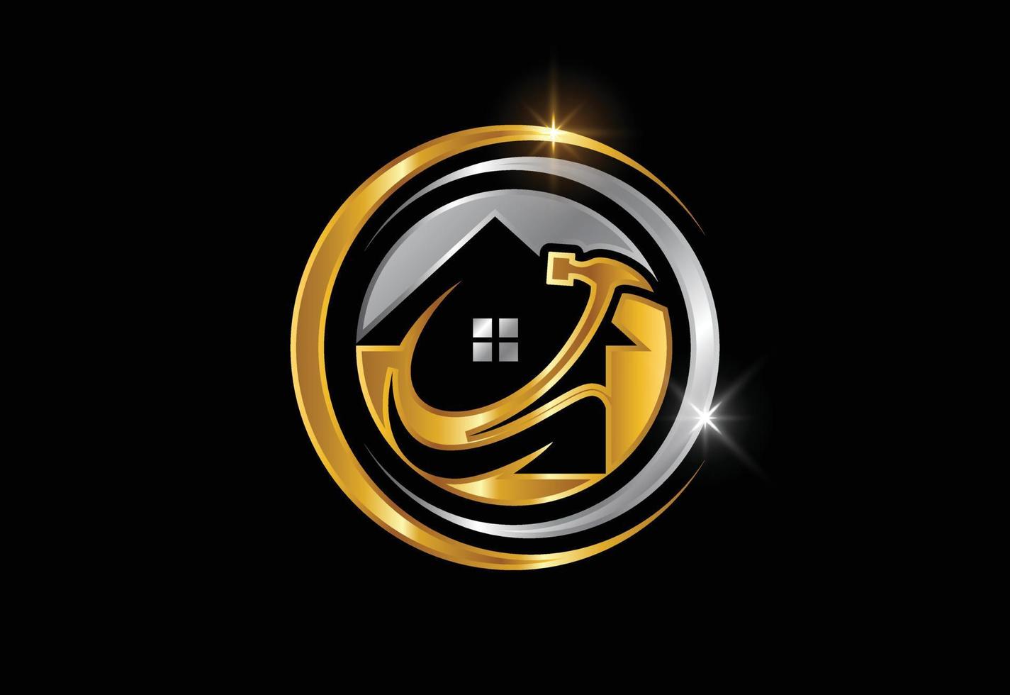 onroerend goed logo, huis logo, huis logo teken symbool vector