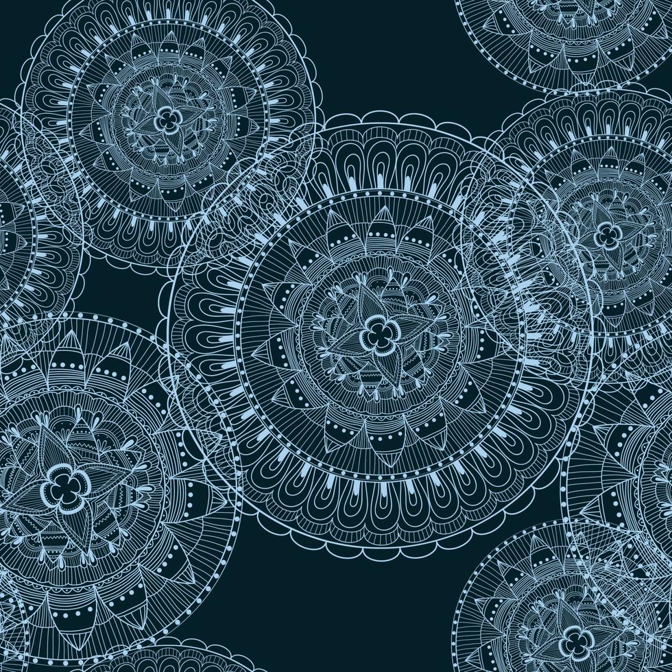 abstracte mandala voor uw ontwerp vector