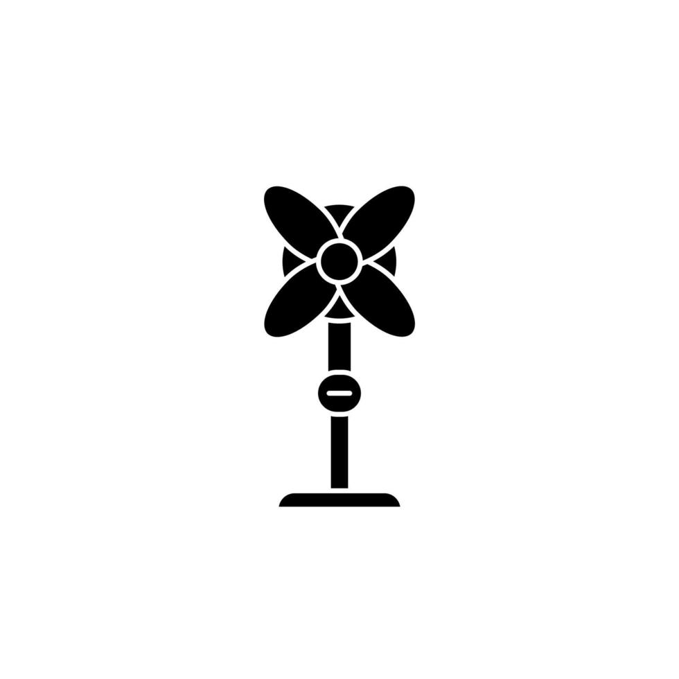 illustratie vectorafbeelding van stand fan icon vector