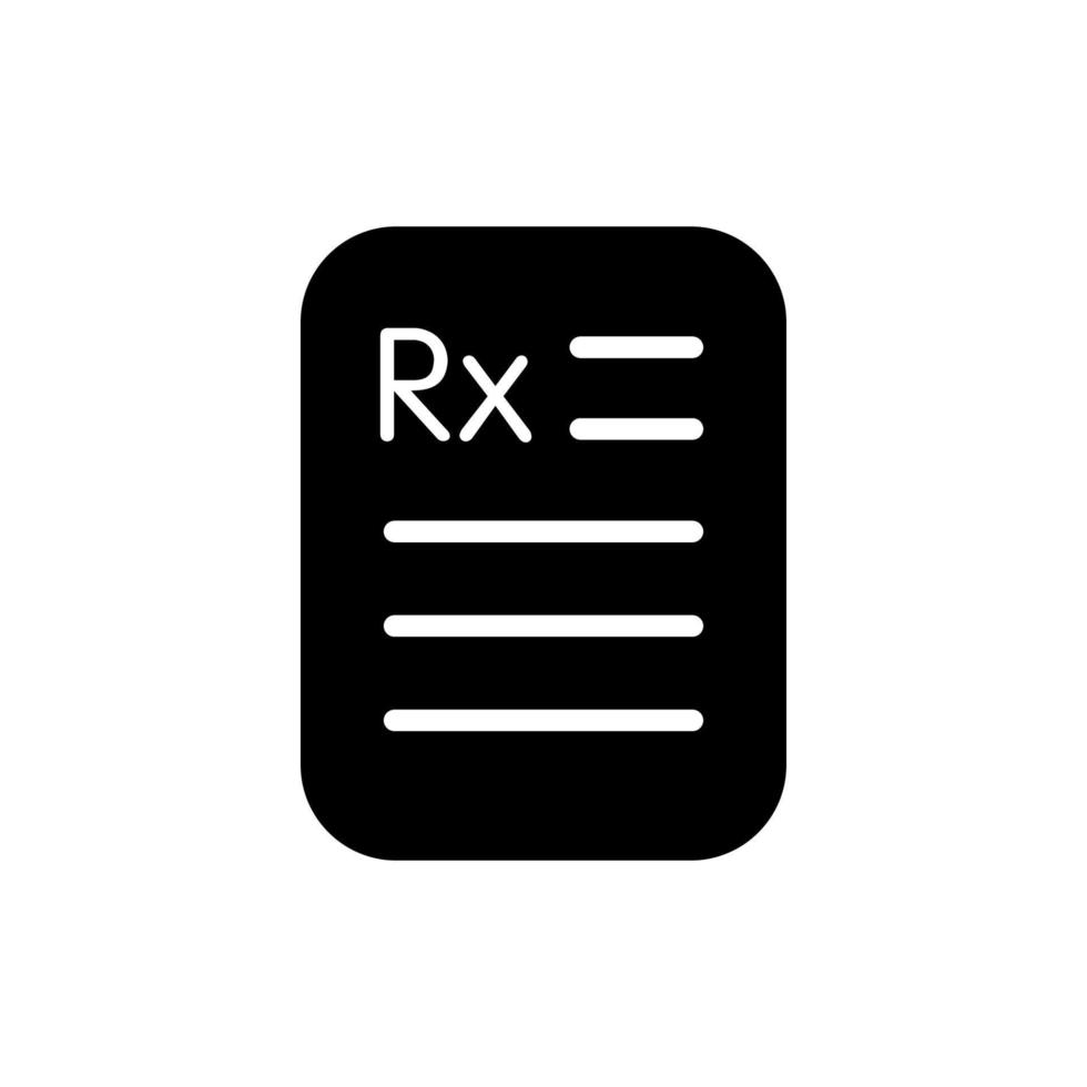 illustratie vectorafbeelding van rx icon vector