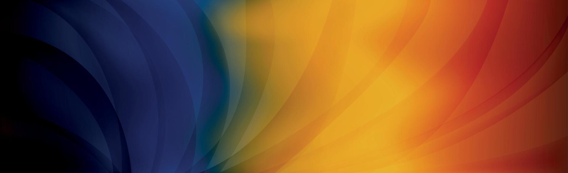 panoramisch abstracte web achtergrond kleurrijke gradiënt - vector