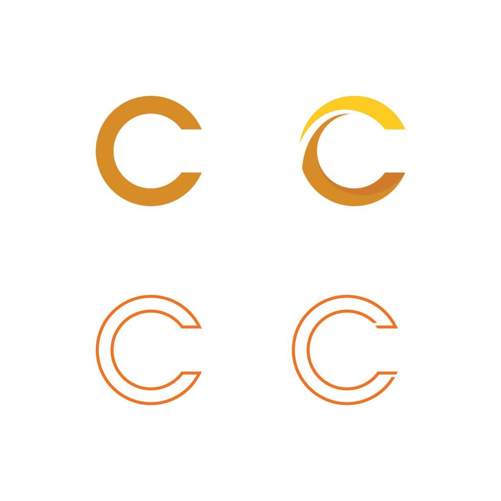 c briefsjabloon logo vector