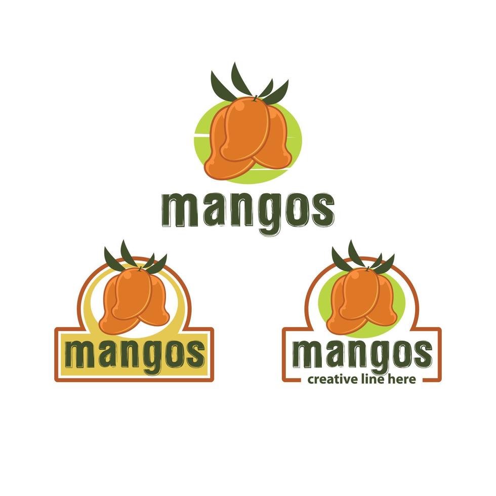 mango's logo afbeelding vector