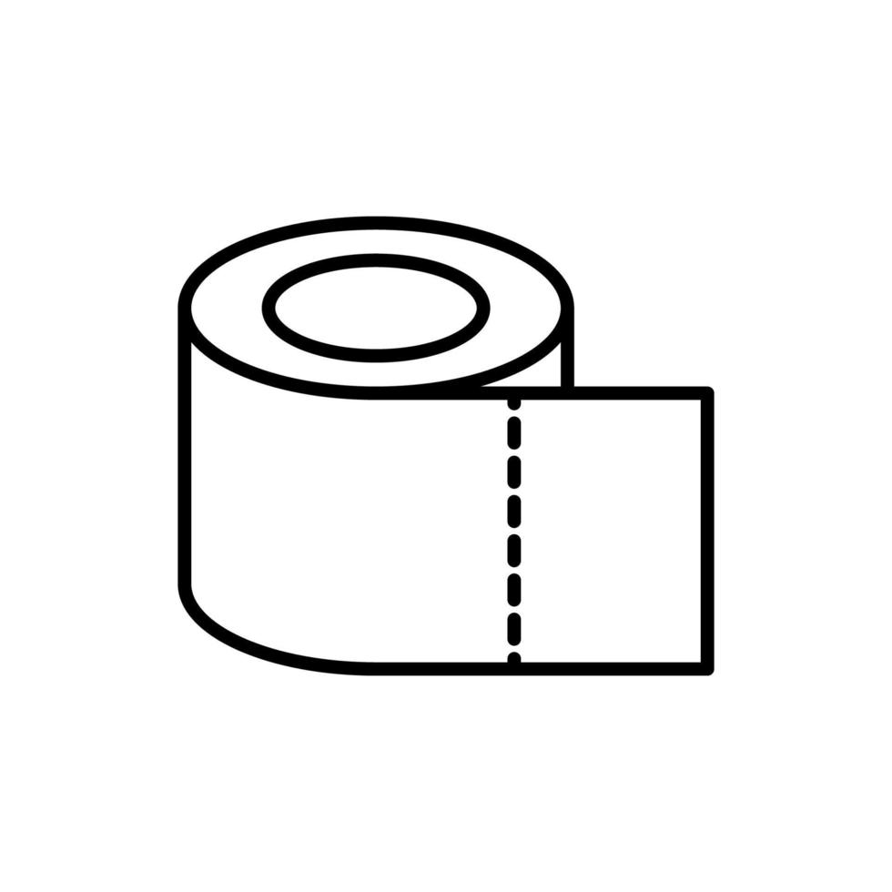 illustratie vectorafbeelding van weefsel icon vector