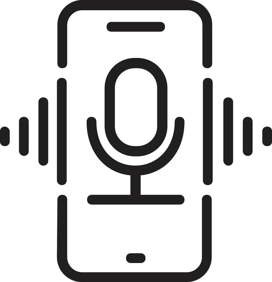 assistent mobiele telefoon pictogram ontwerp vector