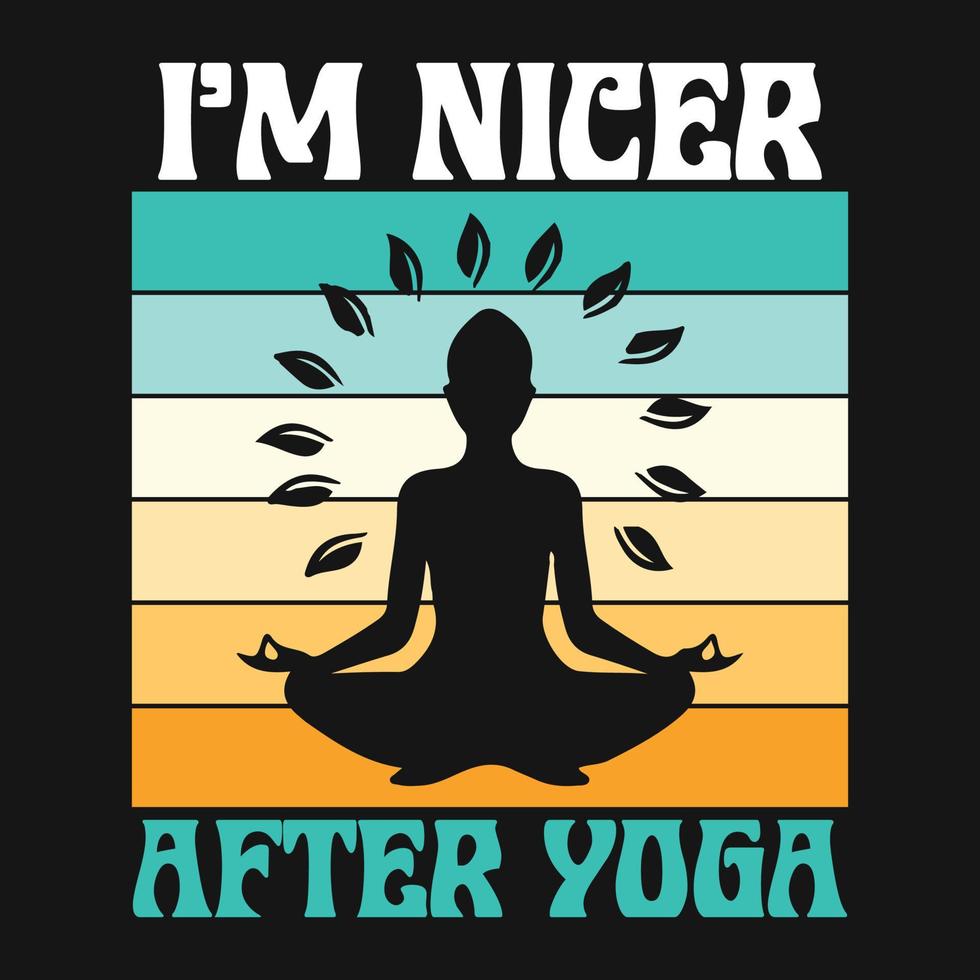 yoga meditatie mandala vector t-shirt