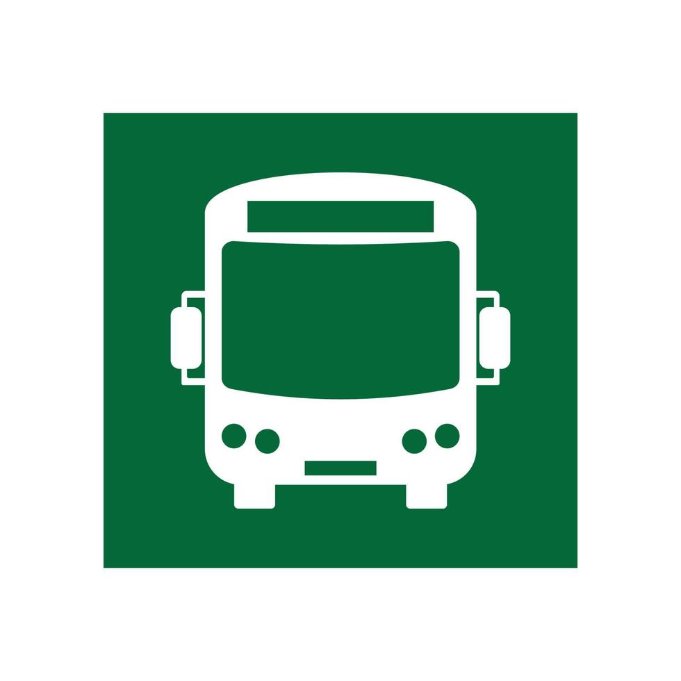 bus pictogram vector illustratie ontwerp