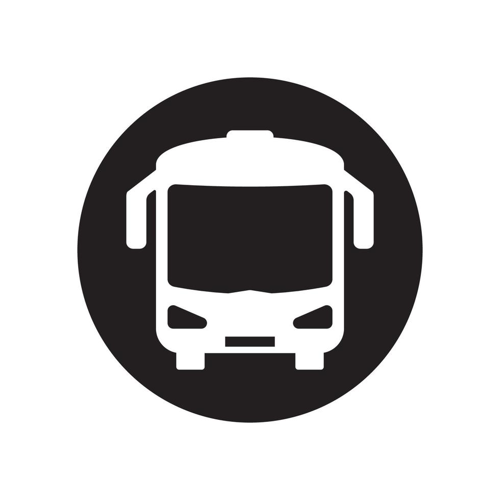 bus pictogram vector illustratie ontwerp