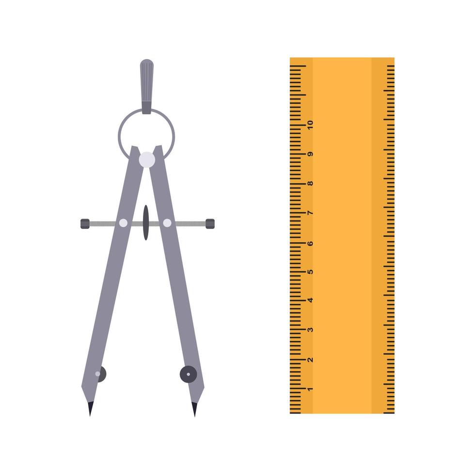 meting plat veelkleurig pictogram vector