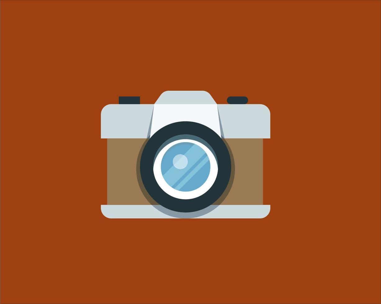 retro camera vintage logo sjabloonontwerp vector