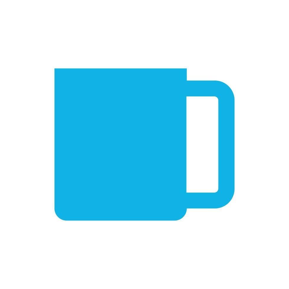 koffiekopje geïllustreerd op een witte achtergrond vector