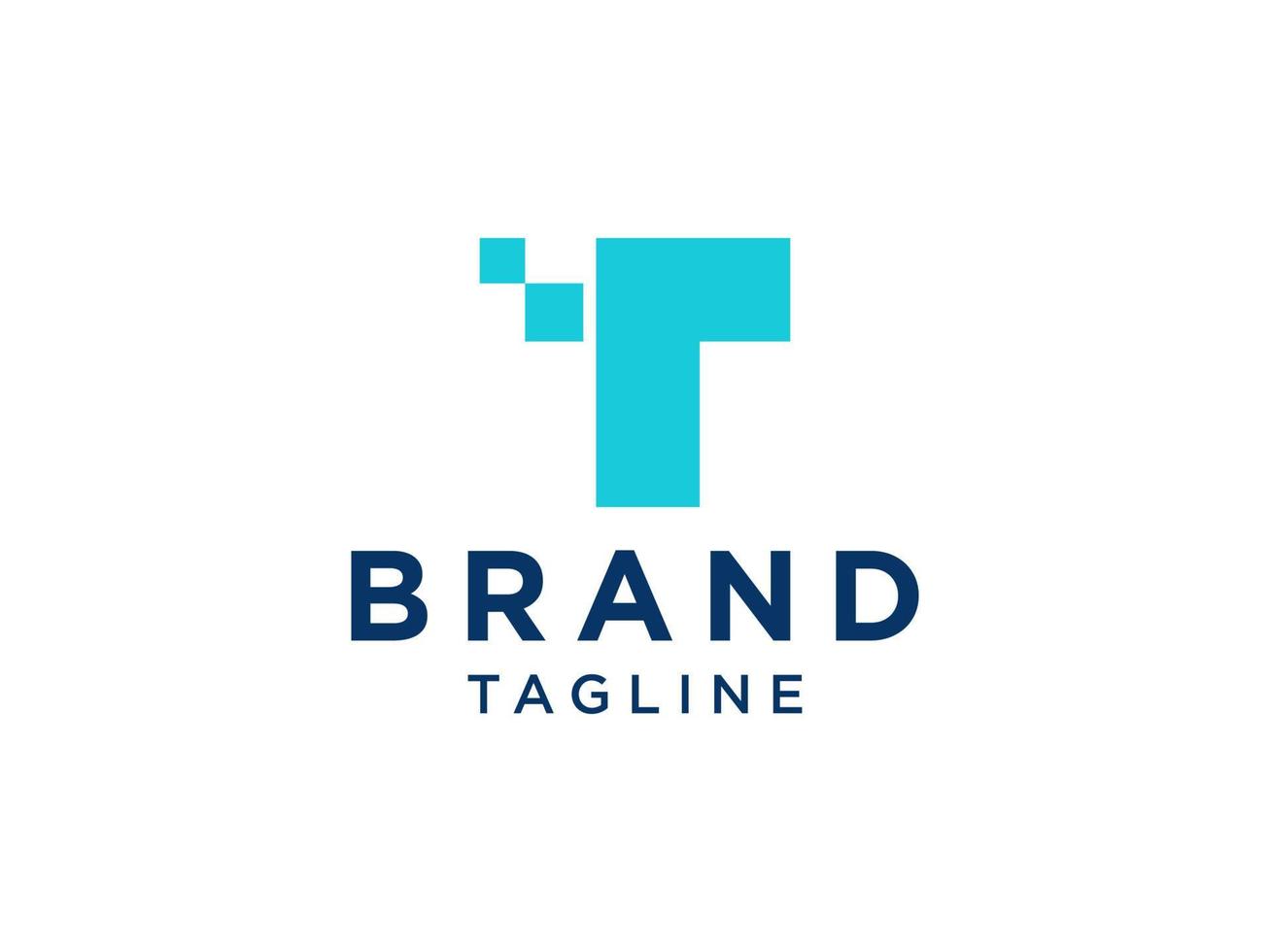 eerste letter t-logo. monogram lineaire stijl geïsoleerd op een witte en rode achtergrond. bruikbaar voor bedrijfs- en merklogo's. platte vector logo-ontwerpsjabloon sjabloon.