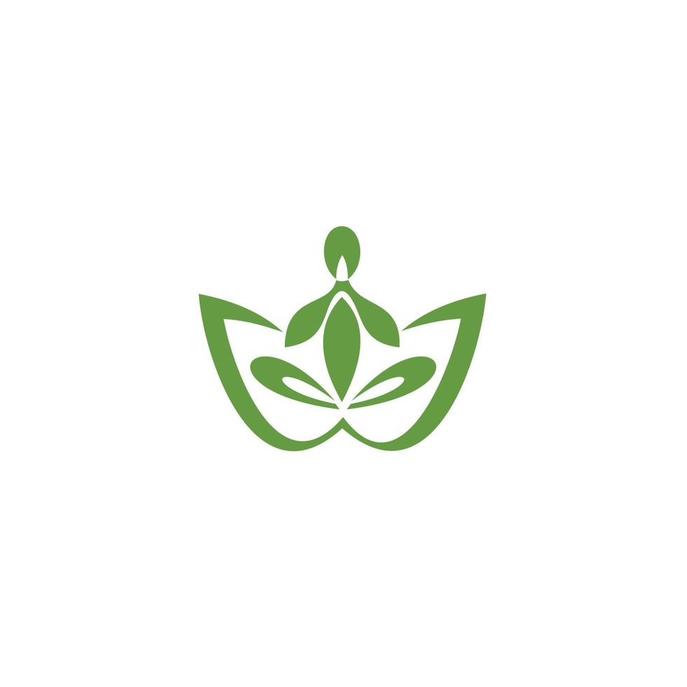 logo voor menselijke gezondheidszorg, reflexologie, logo voor zonetherapie vector