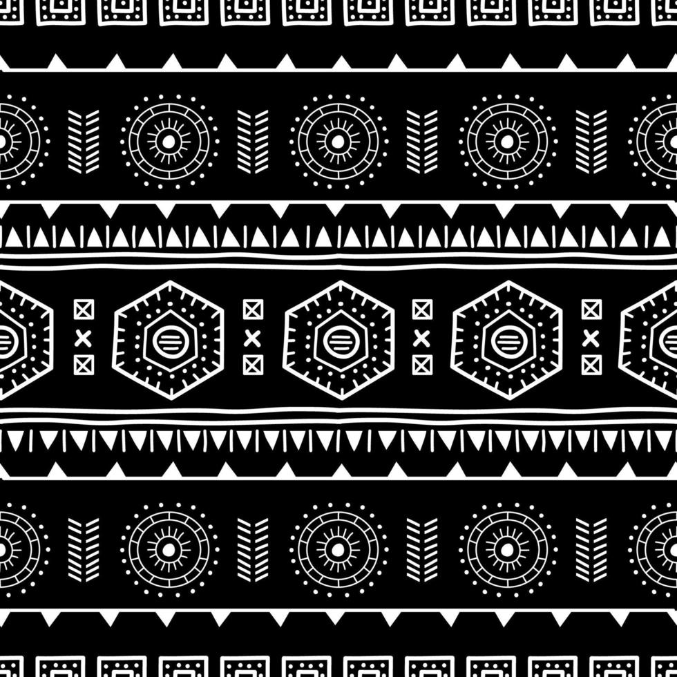 navajo naadloos patroon. ikat-achtergrond met traditionele ontwerptextuur vector