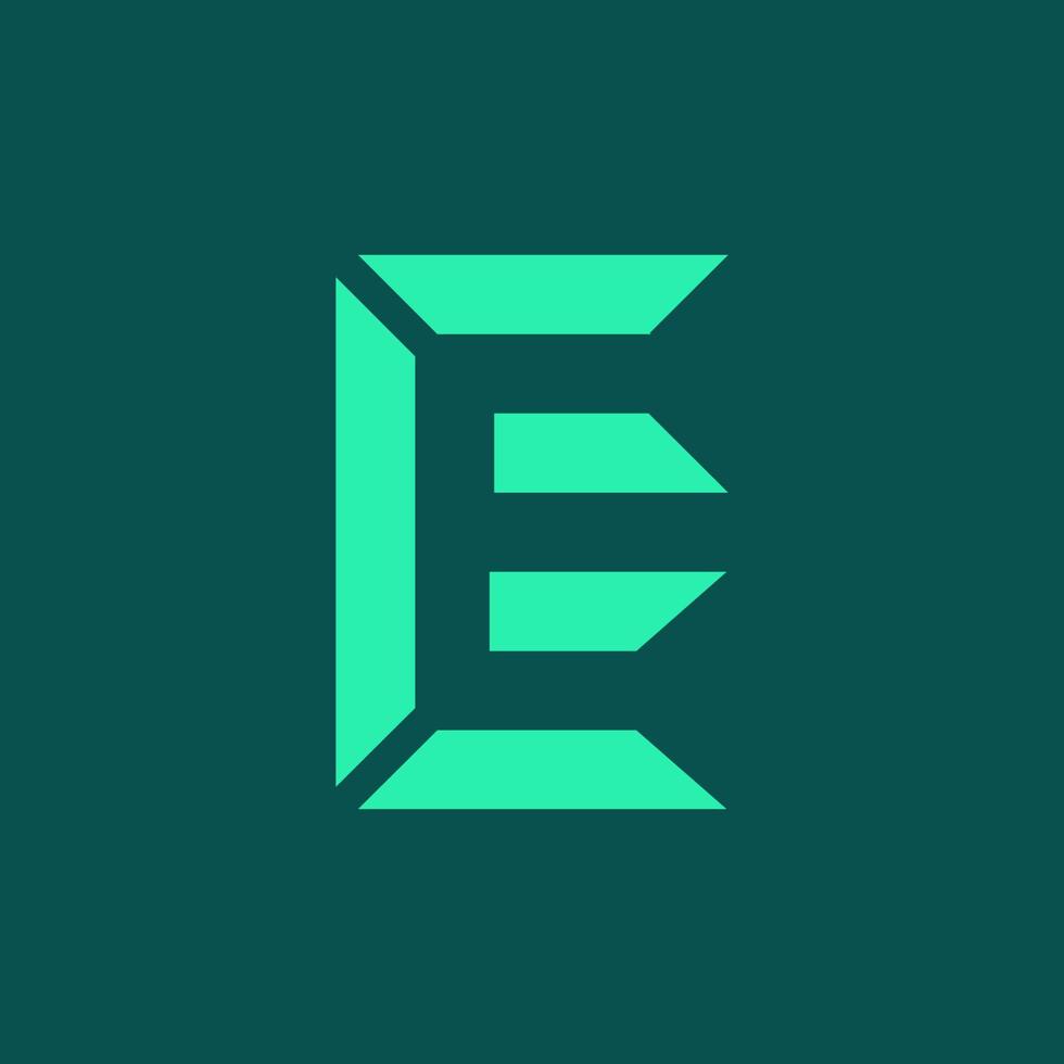 letter e logo pictogram ontwerp element sjabloon. vector illustratie