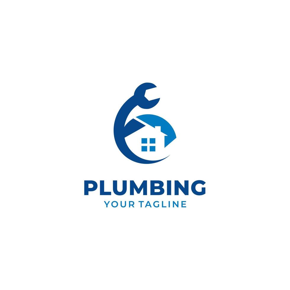 ontwerpsjabloon voor loodgietersservice logo vector