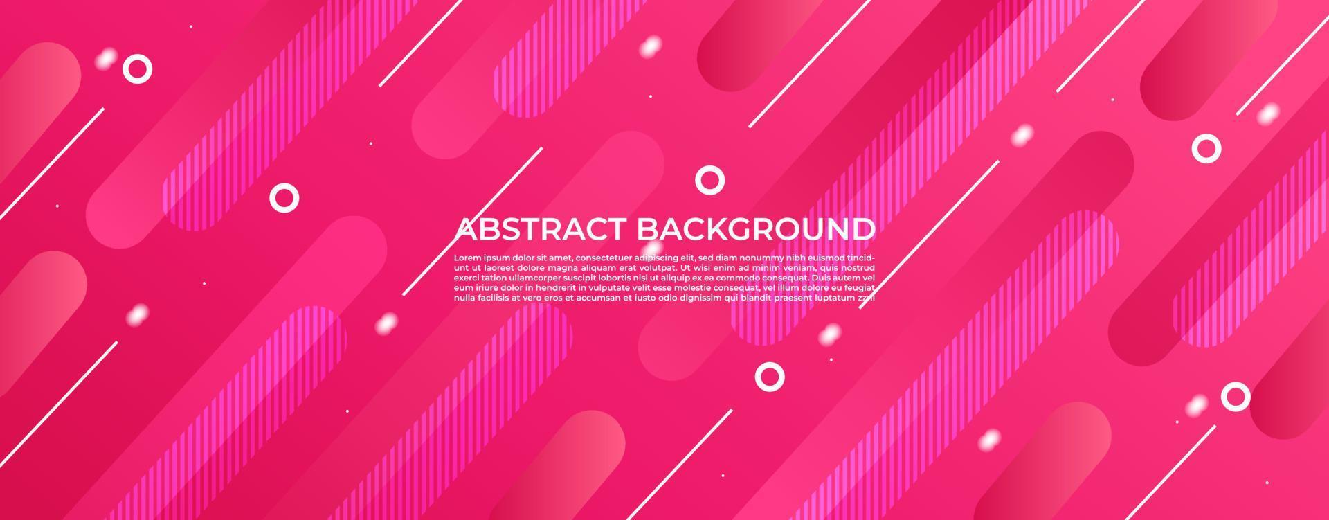 abstracte rode banner geometrische vorm sjabloonontwerp vector