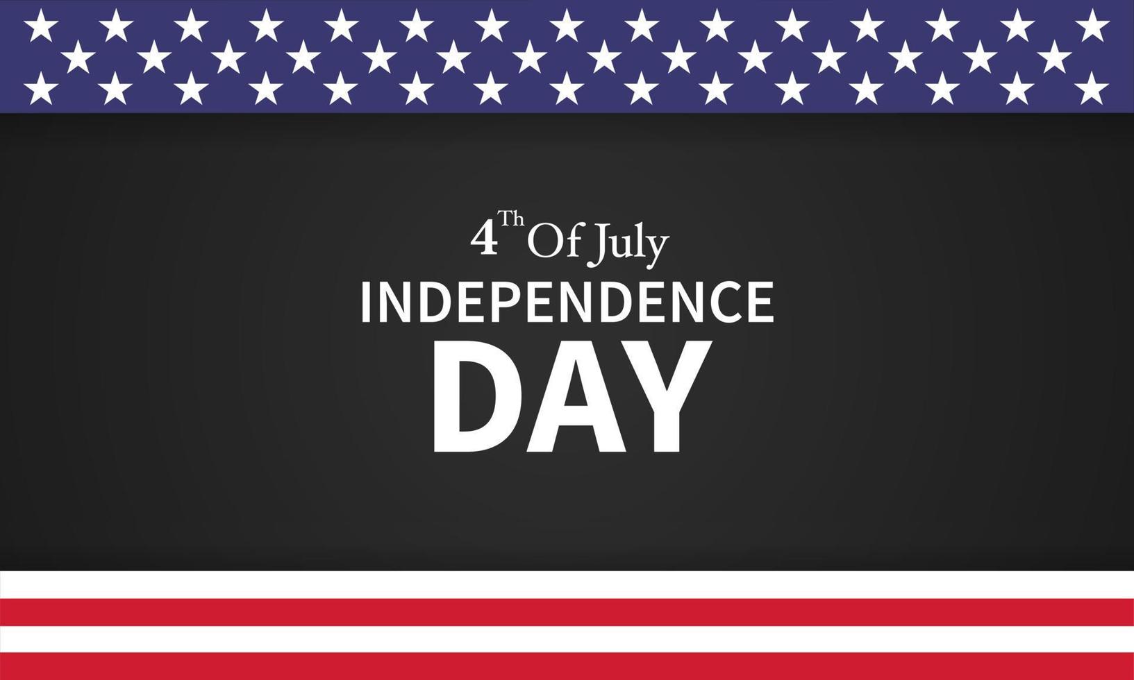 vierde van juli onafhankelijkheidsdag. vector illustratie ontwerp