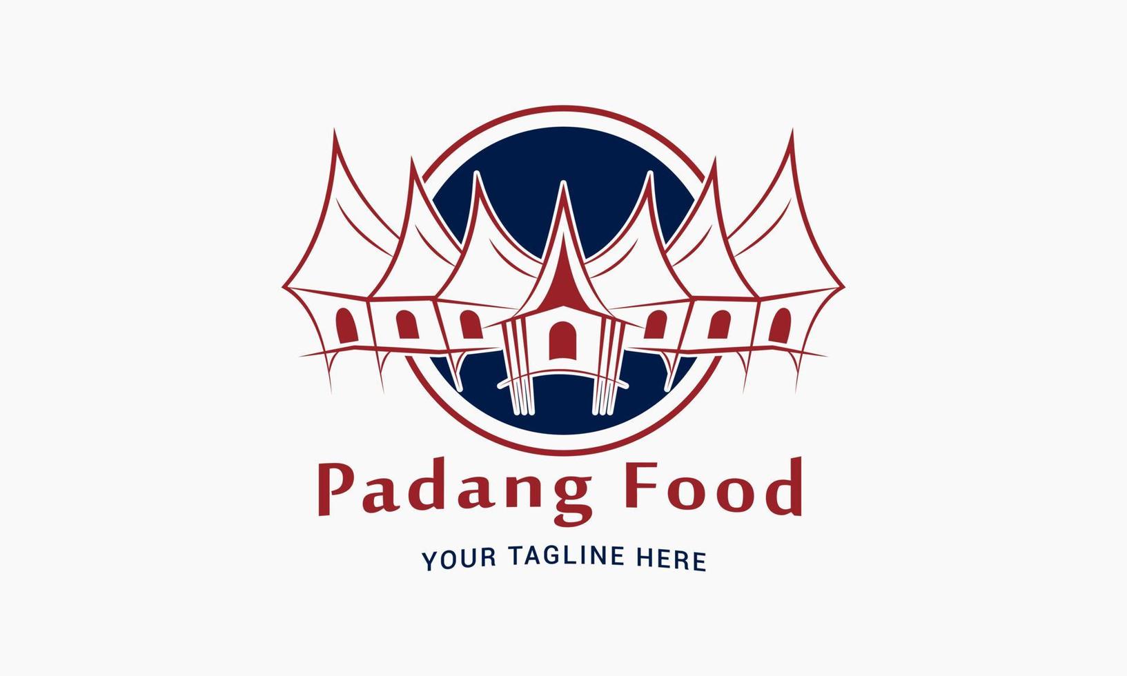 padang voedsel logo vector